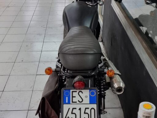 Moto 125 incidentata