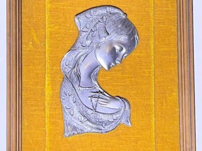 Bassorilievo arte sacra retrò