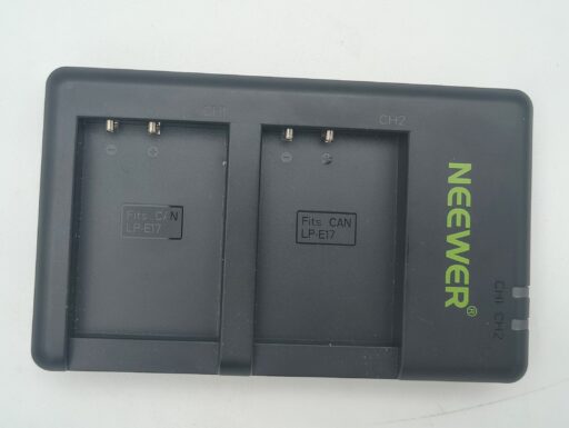 Neewer lp-e17 set batterie e caricatore usb usato