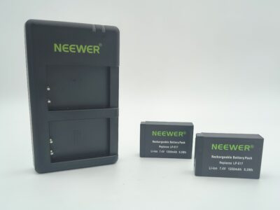 Neewer lp-e17 set batterie e caricatore usb usato