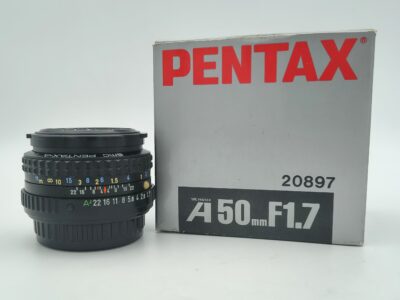 Pentax a 50mm f/1.7 smc usato