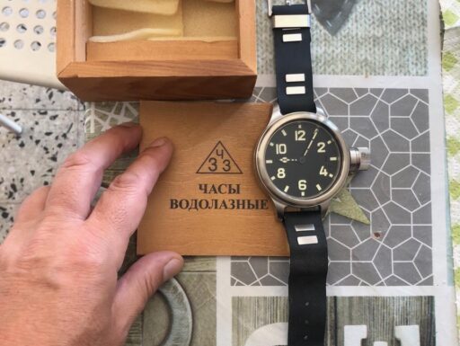 Orologio agat zlatoust 192 chs da sommozzatore sovietico