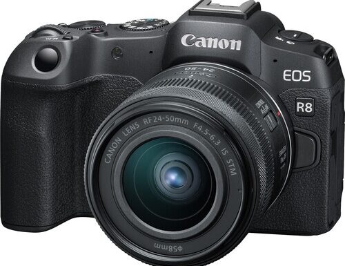 Canon eos r8 + rf 24-50mm f/4.5-6.3 is stm - promo