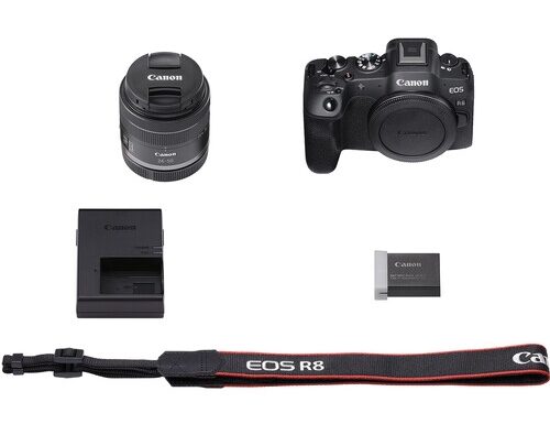 Canon eos r8 + rf 24-50mm f/4.5-6.3 is stm - promo