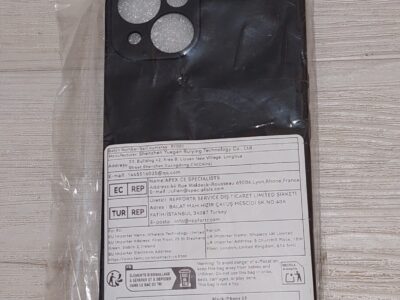 Cover nera x iphone 14 con cinghietta nuova