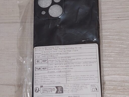 Cover nera x iphone 14 con cinghietta nuova