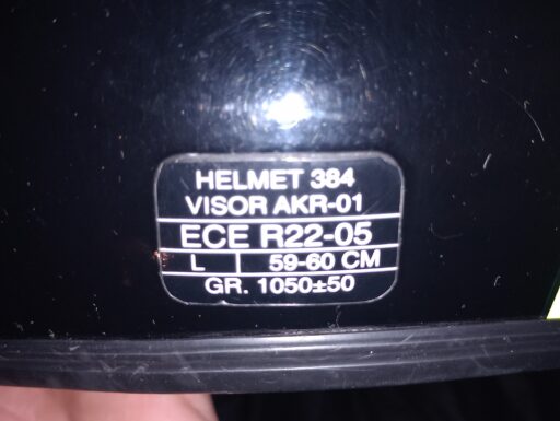 Casco jet extrada mod. 384 gaurdian - tg. l