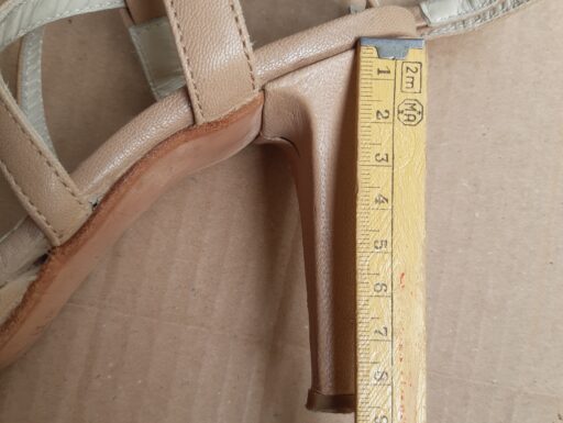 Sandali ripa taglia 37 vero cuoio made in italy