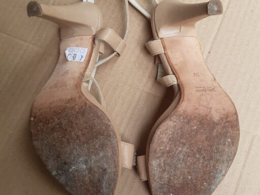 Sandali ripa taglia 37 vero cuoio made in italy