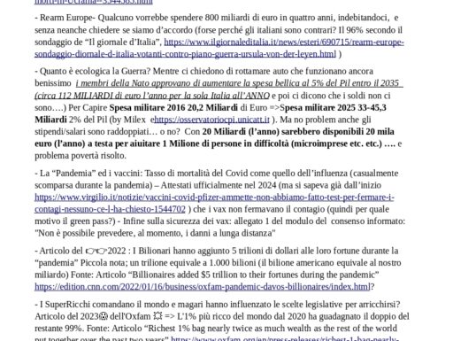 Socio fondatore per vero ed etico partito antistema