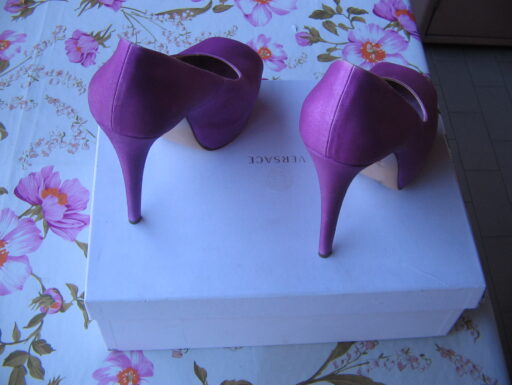 Scarpe donna versace nuove tacco 14 taglia 39