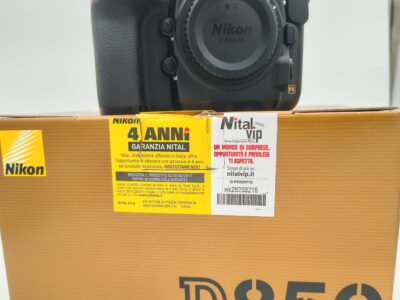 Nikon d850 body (scatti 126.299) usato