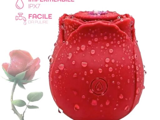 Rosa sensuale – stimolatore con suzione e vibrazione