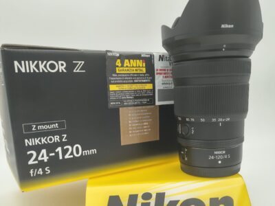 Nikon nikkor z 24-120mm f/4 s usato "saldi"