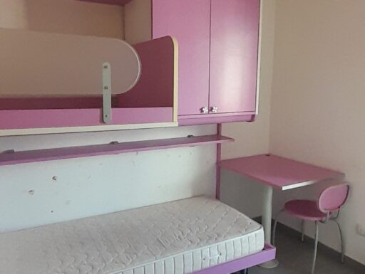 Cameretta a ponte a soppalco a doppio letto co
