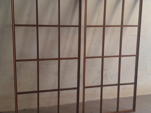 Telai in legno x porte singoli e doppi all'inglese