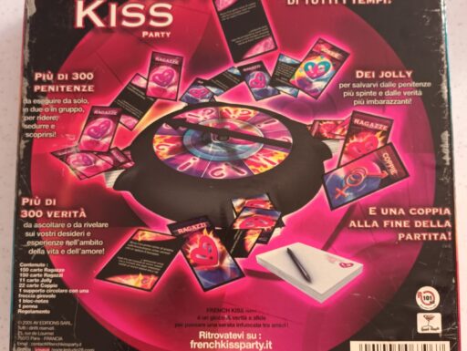 French kiss party, originale gioco da tavolo/party game