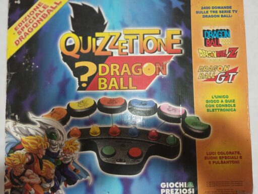 Quizzettone di dragon ball, un gioco di società elettronico