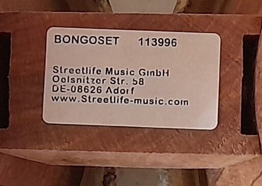 Bonghi 6 e 7 pollici set n 2 pezzi di alta qualità, nuovi. p