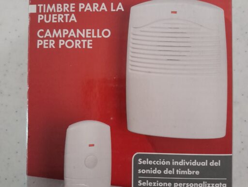 Campanello per porta o altro senza fili. nuovo mai installat