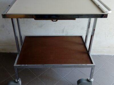 Carrello portavivande professionale con piano estraibile