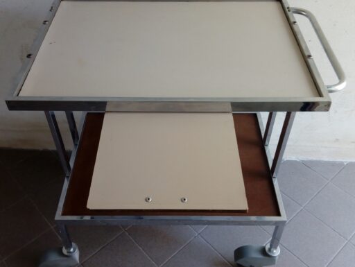 Carrello portavivande professionale con piano estraibile
