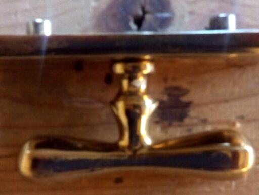 Cremonesi per finestre in ottone lucido massiccio complete
