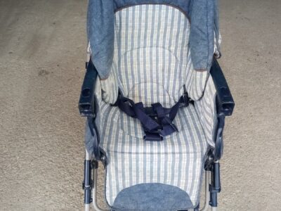 Passeggino peg perego modello denim jeans completo buono sta