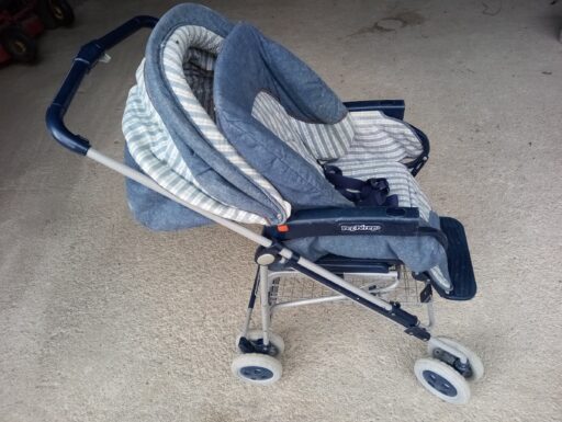 Passeggino peg perego modello denim jeans completo buono sta