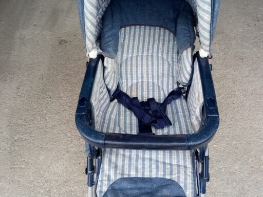 Passeggino peg perego modello denim jeans completo buono sta