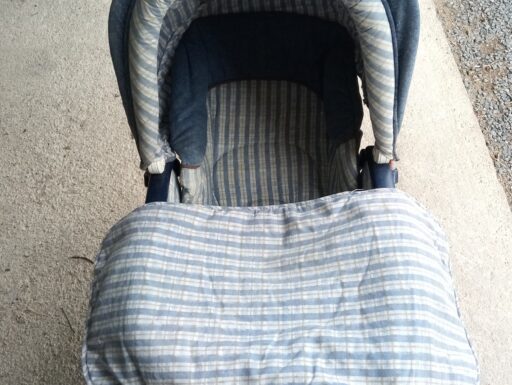 Passeggino peg perego modello denim jeans completo buono sta