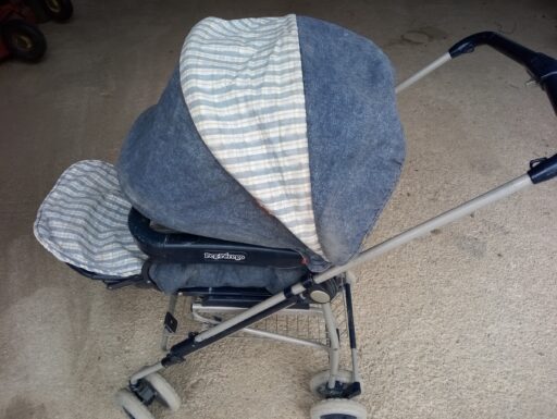 Passeggino peg perego modello denim jeans completo buono sta