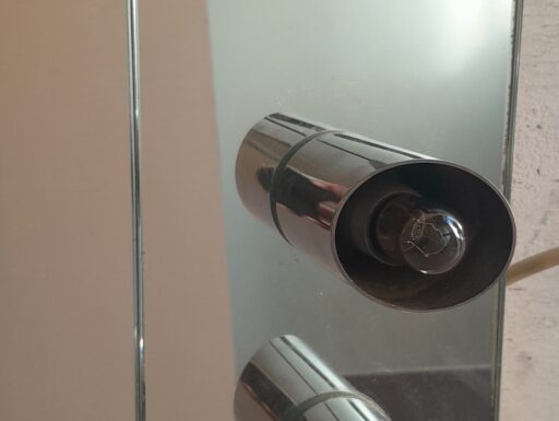 Pensile a specchio da bagno con 6 lampadine