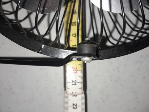 Ventilatore da tavolo con presa usb completo