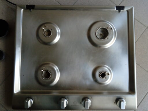 Piano cottura da incasso indesit a gas 4 fuochi